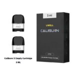 Uwell Caliburn X Empty Cartridge 2ml Pack BUy Vape Accessory At World Vape Uae