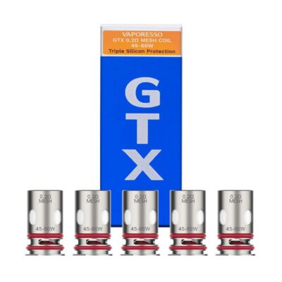 Vaporesso Gtx 0.2 Ohm Mesh Coil 45-60W Pack | WorldVapeAe Best Vape Shop Uae ,Buy vape coils and vape kits online in Dubai UAE