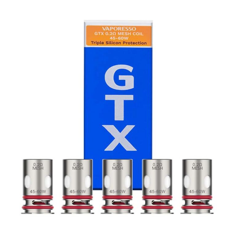 Vaporesso Gtx 0.2 Ohm Mesh Coil 45-60W Pack | WorldVapeAe Best Vape Shop Uae ,Buy vape coils and vape kits online in Dubai UAE