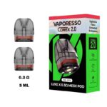 Vaporesso Luxe X series 0.3 ohm Mesh Pod Cartridge 5ML Pack , Best Vape Shop Dubai