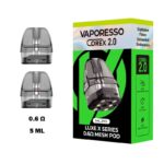 Vaporesso Luxe X series 0.6 ohm Mesh Pod Cartridge 5ML Pack , Best Vape Shop Dubai