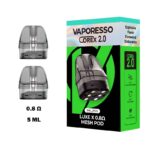 Vaporesso Luxe X series 0.8 ohm Mesh Pod Cartridge 5ML Pack , Best Vape Shop Dubai