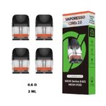 Vaporesso Xros Series Replacemetn Mesh Pod 0.6 ohm 2ml Pack , Buy Vape Accessories At World Vape Uae Best Online Vape Shop Dubai