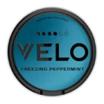 Velo freezing peppermint 4 dot 10.9 MG Nicotine Pouches