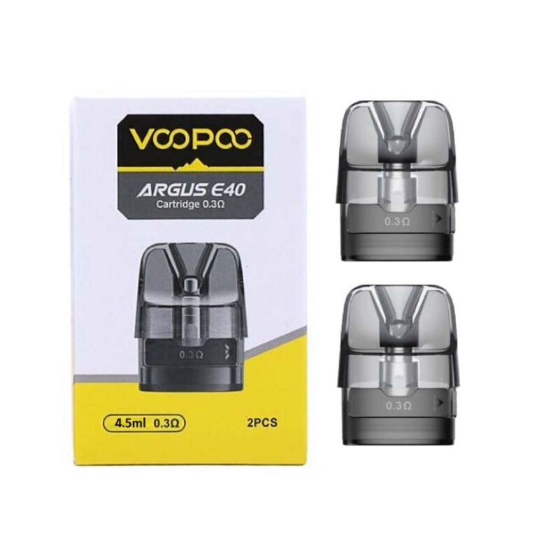 Voopoo Argus E40 Cartridge 0.3 ohm 4.5ML Pack , Buy Vape Cartridge Voopoo From WorldVapeUae Vape Shop Dubai