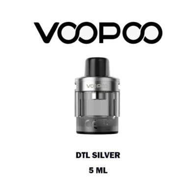 Voopoo Pnp X DTL Cartridge Silver In Dubai Vape Shop World Vape Uae