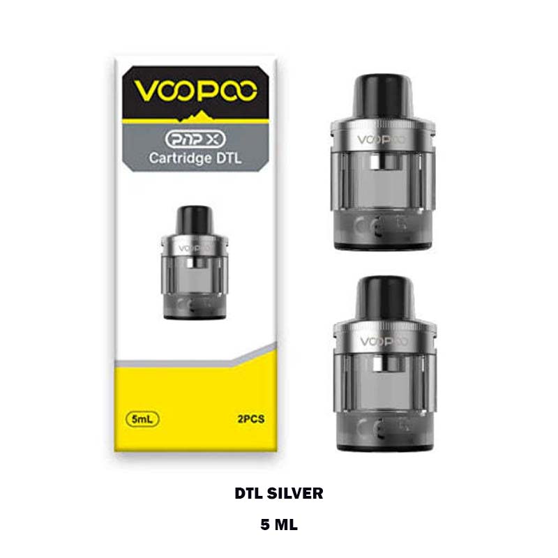 Voopoo-PnP-X-DTL-Cartridge-Silver-Pack Voopoo Pnp X DTL Cartridge Silver Pack In Dubai Vape Shop World Vape Uae