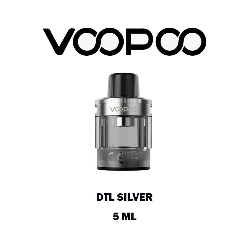 Voopoo-PnP-X-DTL-Cartridge-Silver Voopoo Pnp X DTL Cartridge Silver In Dubai Vape Shop World Vape Uae