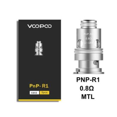 Voopoo PnP R1 Coil 0.8 ohm 12-18W | Buy Online Vape Accessories at WorldVapeUae
