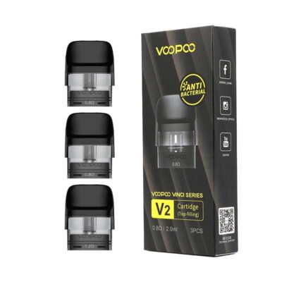 Voopoo Vmate V2 0.8 ohm 3ml Cartridge , Buy Vinci Cartridge in dubai at WorldVapeUae