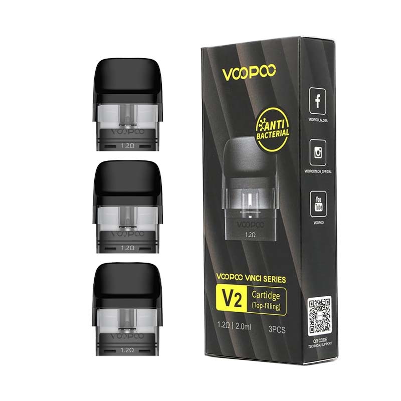 Voopoo-Vmate-V2-1.2ohm-3ml-Cartridge Voopoo Vmate V2 1.2 ohm 3ml Cartridge , Buy Vinci Cartridge in dubai at WorldVapeUae