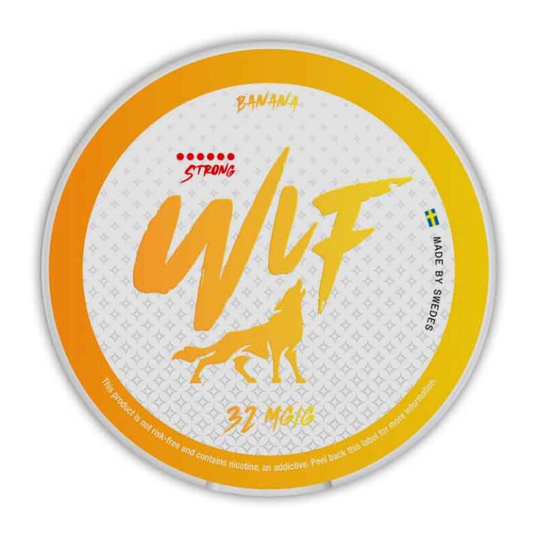 Wlf Banana 32Mg Nicotine Pouches uae