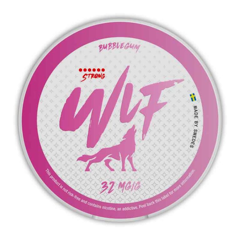 Wlf Bubble Gum 32Mg Nicotine Pouches uae
