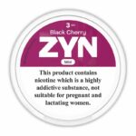 Zyn Black Cherry Mini 3MG Nicotine Pouches Uae | Zyn Uae