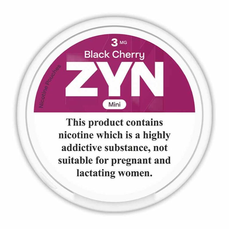Zyn Black Cherry Mini 3MG Nicotine Pouches Uae | Zyn Uae