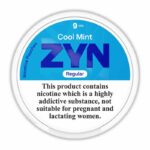 Zyn Cool Mint Regular 9MG Nicotine Pouches Uae | Zyn Uae