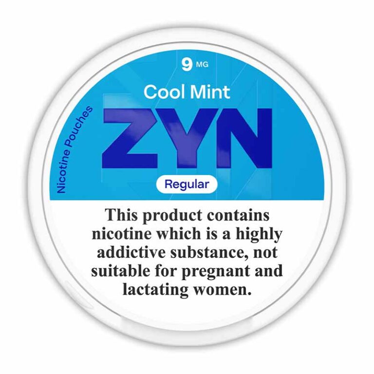 Zyn Cool Mint Regular 9MG Nicotine Pouches Uae | Zyn Uae