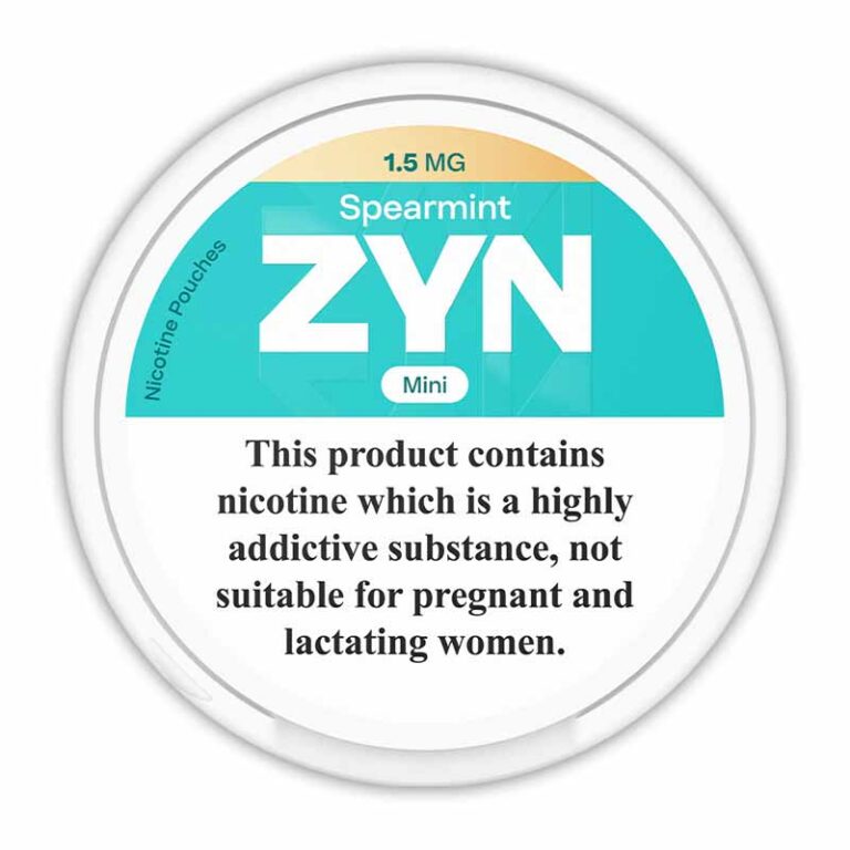 Zyn Spear Mint Mini 1.5MG Nicotine Pouches Uae | Zyn Uae