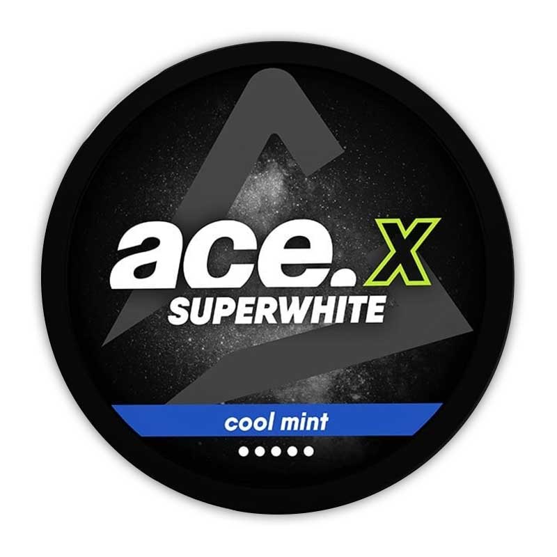 Ace-X-Cool-Mint-10mg-NIcotine-Pouches Ace X Cool Mint 10mg Nicotine Pouches At Sharjah Vape Store WorldVape Uae