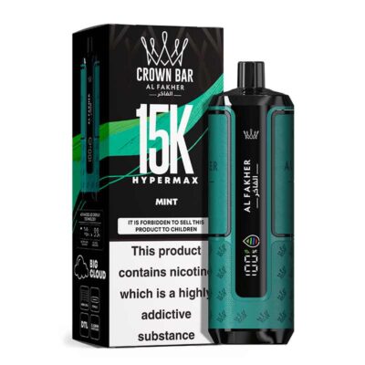 Al Fakher Hypermax Mint 15000 Puffs Disposable Vape Vape Shop Dubai , World Vape Uae Ajman Vape Shop