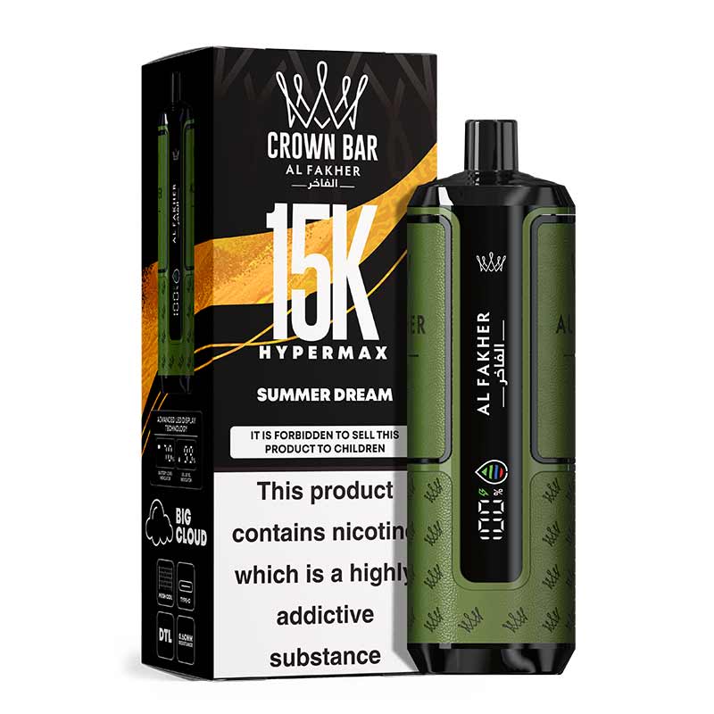 Al-Fakher-Hypermax-Summer-Dream-15000-Puffs-Disposable-Vape Al Fakher Hypermax Summer Dream 15000 Puffs Disposable Vape Vape Shop Dubai , World Vape Uae Ajman Vape Shop