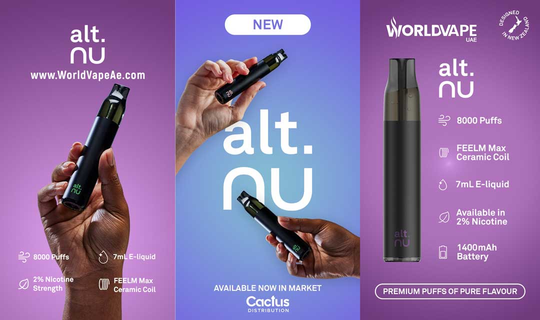 Alt Nu 8000 Puffs 20mg Disposable Vape Specifications