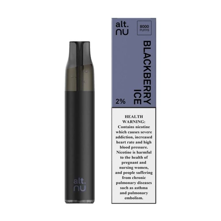 Alt Nu Blackberry Ice 20mg Disposable Vape Vape Shop Near Me In Abuhabi And Dubai