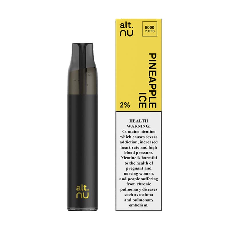 Altnu-Pineapple-Ice-20Mg-Disposable-Vape Alt Nu PineApple Ice 20mg Disposable Vape Vape Shop Near Me In Abudhabi And Dubai