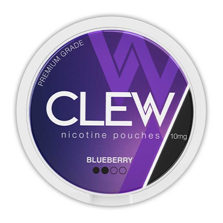 Clew Blueberry 10mg Nicotine Pouches Available At WorldVape Uae Vape Shop Dubai