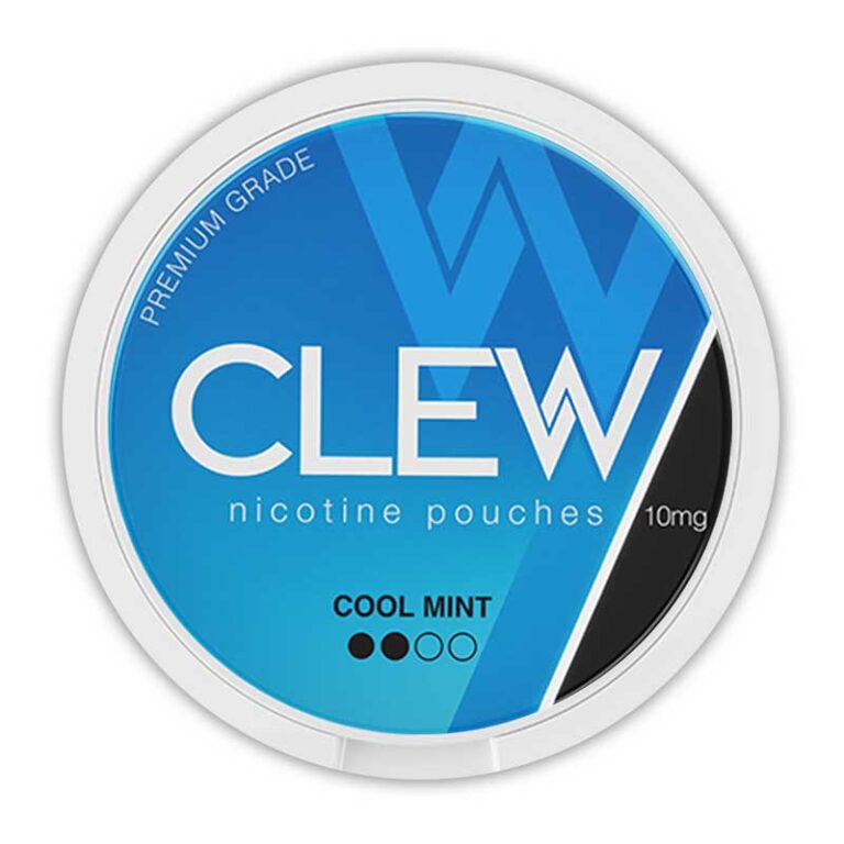 Clew Cool Mint 10mg Nicotine Pouches Available At WorldVape Uae Vape Shop Dubai