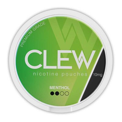 Clew Menthol 10mg Nicotine Pouches Available At WorldVape Uae Vape Shop Dubai
