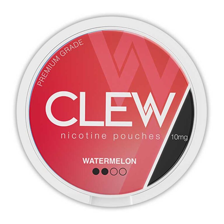 Clew Watermelon 10mg Nicotine Pouches Available At WorldVape Uae Vape Shop Dubai