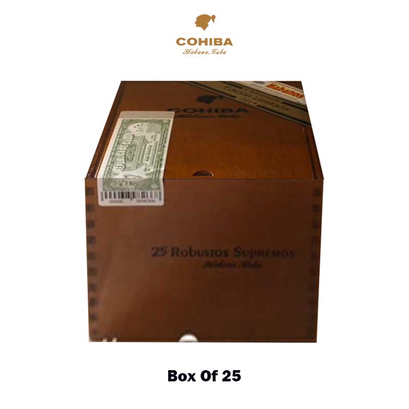 Cohiba-Robusto-Supermos-Limited-Edition-Box-Of-25 Cohiba Robusto Supermos Limited Edition Box Of 25 Buy Cigar in Dubai , Cigar Shop Dubai , Buy Cigar Online At World Vape Uae