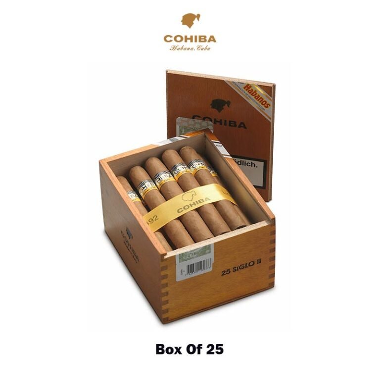 Cohiba Siglo II Box Of 25 Cuban Cigar At World Vape Uae Cigar Shop Dubai , Buy Cuban Cigar Across Uae