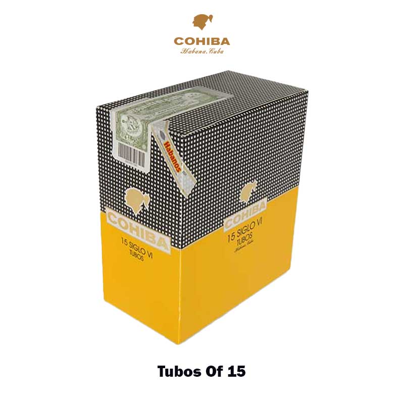 Cohiba-Siglo-VI-Tubos-Of-25-Cuban-Cigars Cohiba Siglo VI Tubos Of 15 Cuban Cigar At World Vape Uae Cigar Shop Dubai , Buy Cuban Cigar Online Across Uae