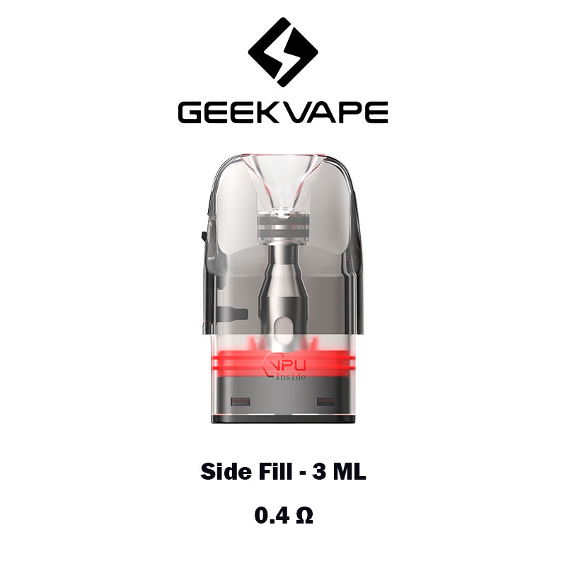 Geekvape-Q-Series-Pod-Cartridge-0.4-ohm-3ml-Side-Fill Geekvape Q Series Replacement Cartridge Pod - (3PCS) - Image 17