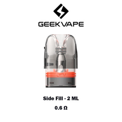 Geekvape Q series Pod Cartridge 0.6 ohm 2ml Side Fill Availble at Vape Store Worldvape uae