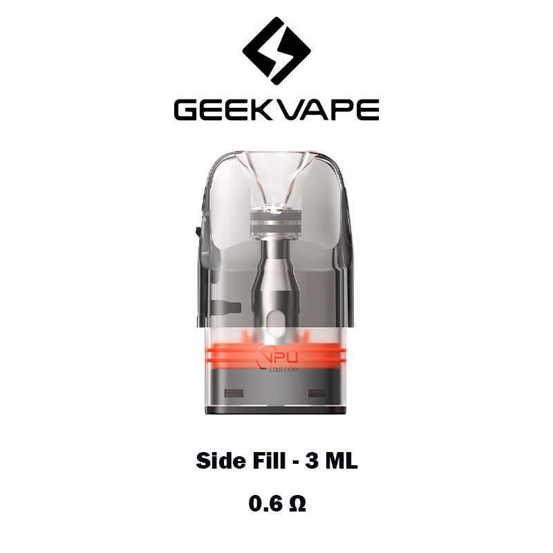 Geekvape-Q-Series-Pod-Cartridge-0.6-ohm-3ml-Side-Fill Geekvape Q Series Replacement Cartridge Pod - (3PCS) - Image 19