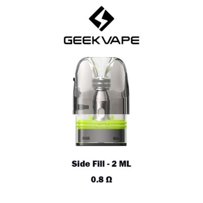 Geekvape Q series Pod Cartridge 0.8 ohm 2ml Side Fill Availble at Vape Store Worldvape uae