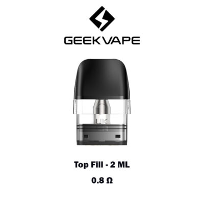 Geekvape Q series Pod Cartridge 0.8 ohm 2ml Top Fill Availble at Vape Store Worldvape uae Vape Shop Near Me