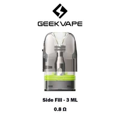 Geekvape Q series Pod Cartridge 0.8 ohm 3ml Side Fill Availble at Vape Store Worldvape uae Vape Shop Near Me