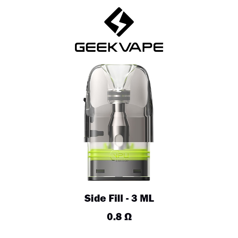 Geekvape-Q-Series-Pod-Cartridge-0.8-ohm-3ml-Side-Fill Geekvape Q series Pod Cartridge 0.8 ohm 3ml Side Fill Availble at Vape Store Worldvape uae Vape Shop Near Me