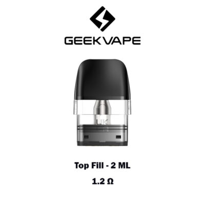 Geekvape Q series Pod Cartridge 1.2 ohm 2ml Top Fill Availble at Vape Store Worldvape uae Vape Shop Near Me