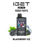 Iget Bar Pro 10000 Puffs Blackberry Ice Disposable Vape Available At Vape Shop Ajman WorldVape Uae