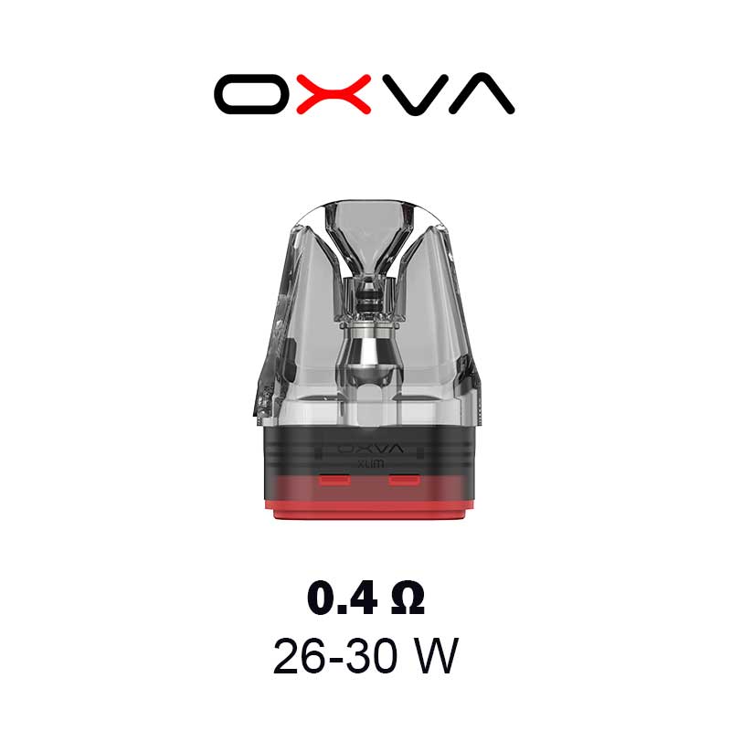 Oxva-Xlim-SS-Top-Fill-Cartridge-0.4-ohm Oxva Xlim SS Top Fill Cartridge Pod 0.4 ohm 26-30W , Buy Xlim Pro 2 Dna Version Cartridge at WorldVape UAE