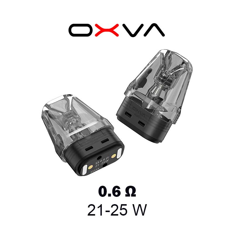 Oxva-Xlim-SS-Top-Fill-Cartridge-0.6-ohm-21-25W Oxva Xlim SS Top Fill Cartridge Pod 0.6 ohm 21-25W , Buy Xlim Pro 2 Dna Version Cartridge at WorldVape UAE