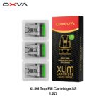 Oxva Xlim SS Top Fill Cartridge Pod 1.2 ohm 10-14W Pack , Buy Xlim Pro 2 Dna Version Cartridge at WorldVape UAE