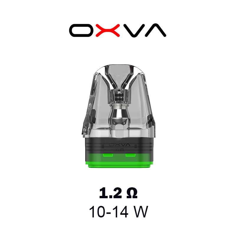 Oxva-Xlim-SS-Top-Fill-Cartridge-1.2-ohm Oxva Xlim SS Top Fill Cartridge Pod 1.2 ohm 10-14W , Buy Xlim Pro 2 Dna Version Cartridge at WorldVape UAE