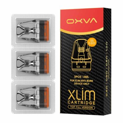 OXVA XLIM Top Fill Cartridge SS Stainless Steel At WorldVape Uae Best Vape Shop Dubai