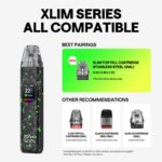 OXVA XLIM Top Fill Cartridge SS Stainless Steel , Xlim Dna Pod Cartridge At WorldVape Uae Best Vape Shop Dubai